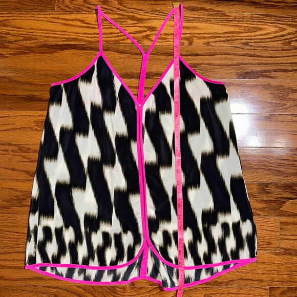 Charlie Jade Silk Printed Y-Back Tank Top Size XS - Picture 12 of 12